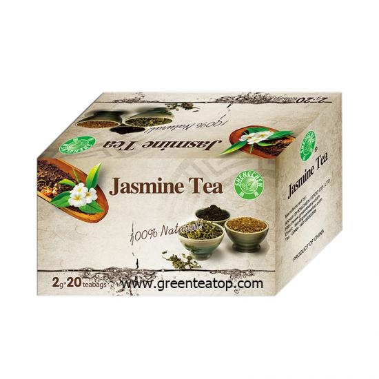 Box Packaging Green Tea with Jasmine