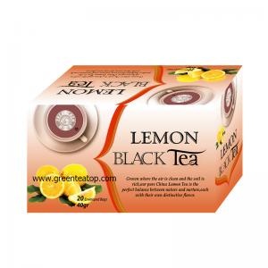 té negro de limón